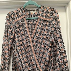 Dress too! Light weight too! Orange and black! Great with jeans!